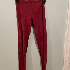 Charlotte Russe Red Leggings